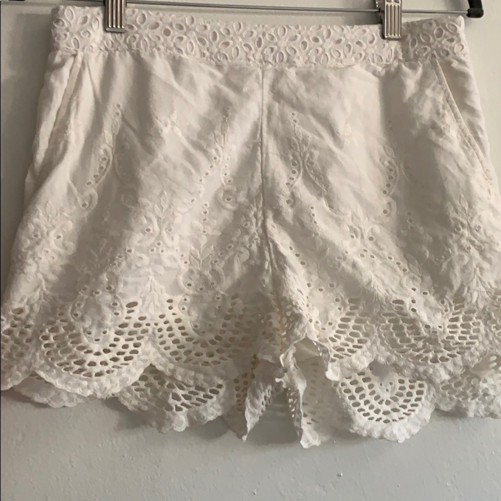 Kimchi blue white eyelet shorts!
